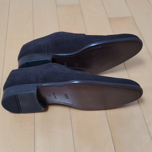 Hugo Boss Brogue Oxford Wingtip - Chocolate Brown - Picture 7 of 7